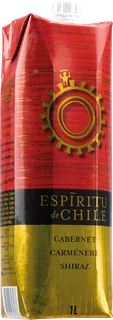 Espíritu de Chile Cabernet Carmenere Shiraz kartonkitölkki