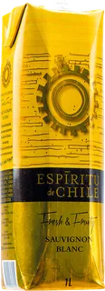Espiritu de Chile Fresh & Fruity Sauvignon Blanc kartonkitölkki