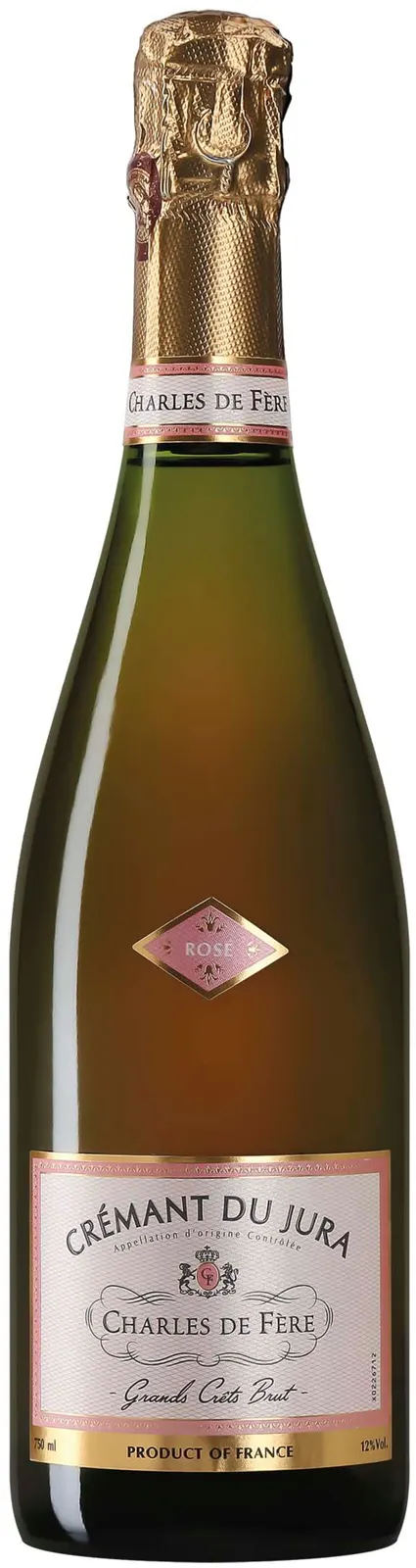 Charles de Fere Crémant du Jura Rosé Brut