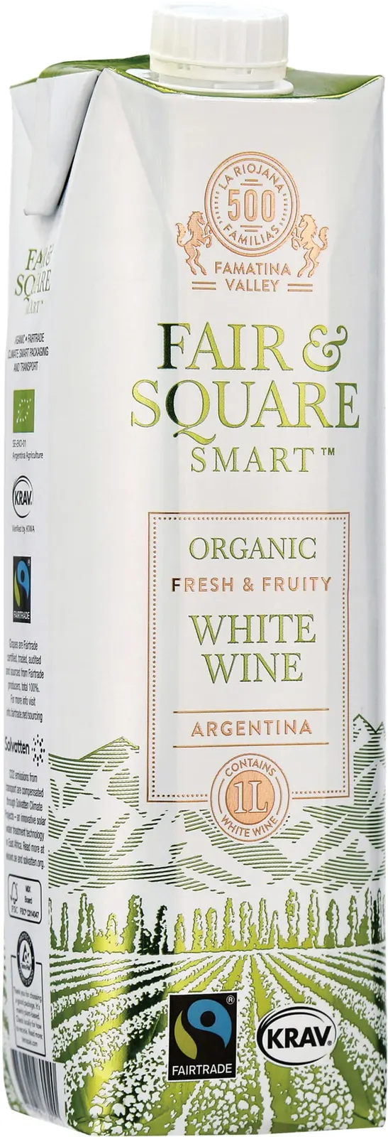 Fair & Square White 2025 kartonkitölkki