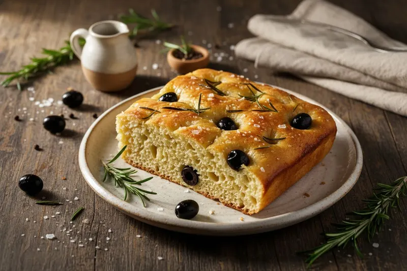 Focaccia ilman vaivaamista