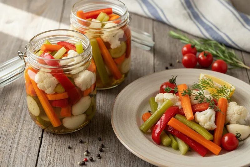 Giardiniera – italialainen kasvispikkeli