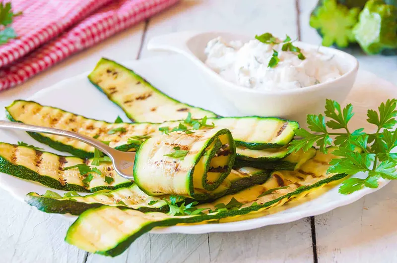 Grillattu Kesäkurpitsa