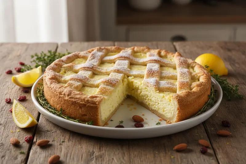 Italialainen ricottapiiras (Torta di Ricotta)