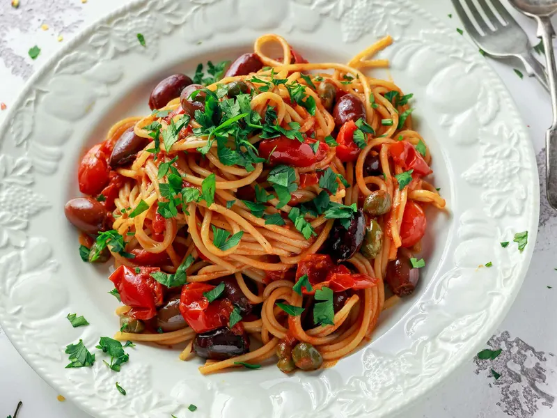 Puttanesca-pasta