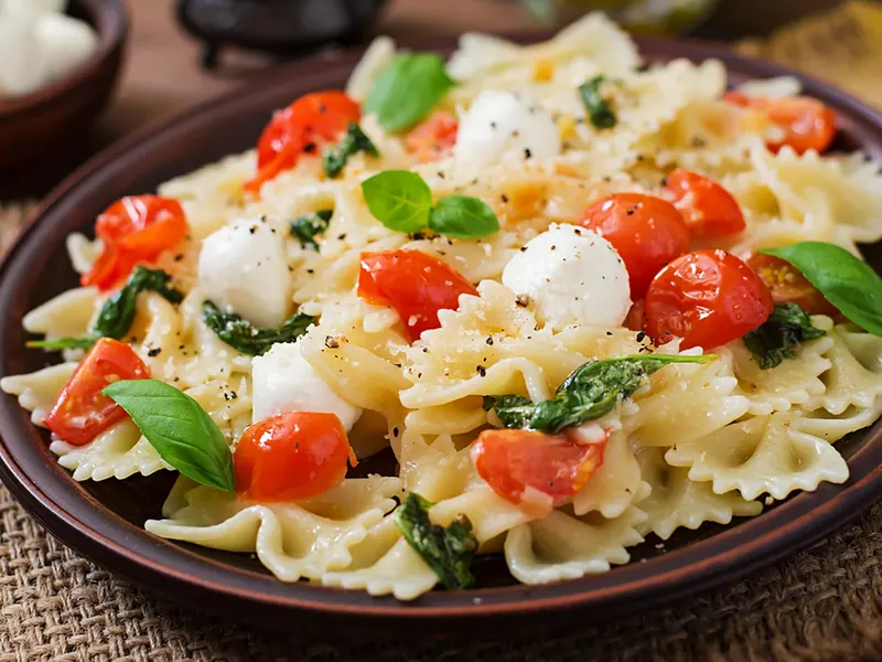 Caprese-pasta
