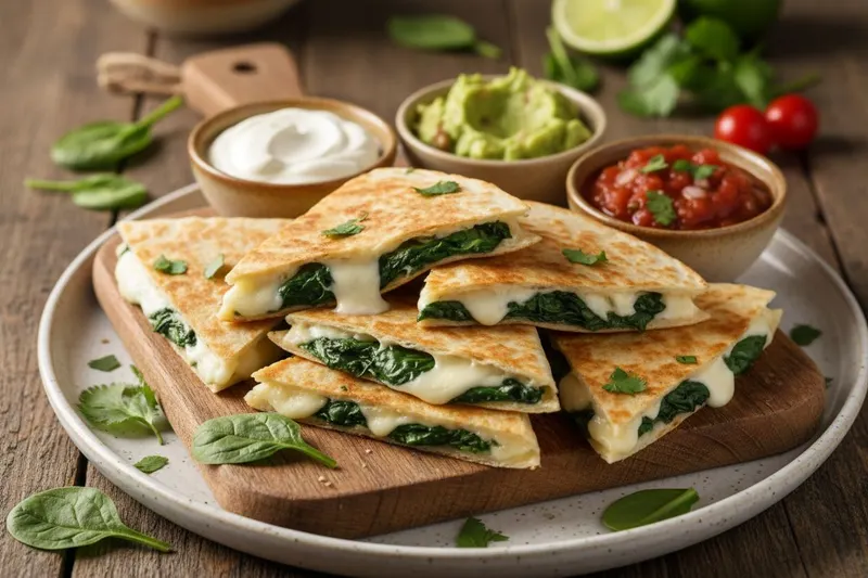 Pinaattiquesadillat