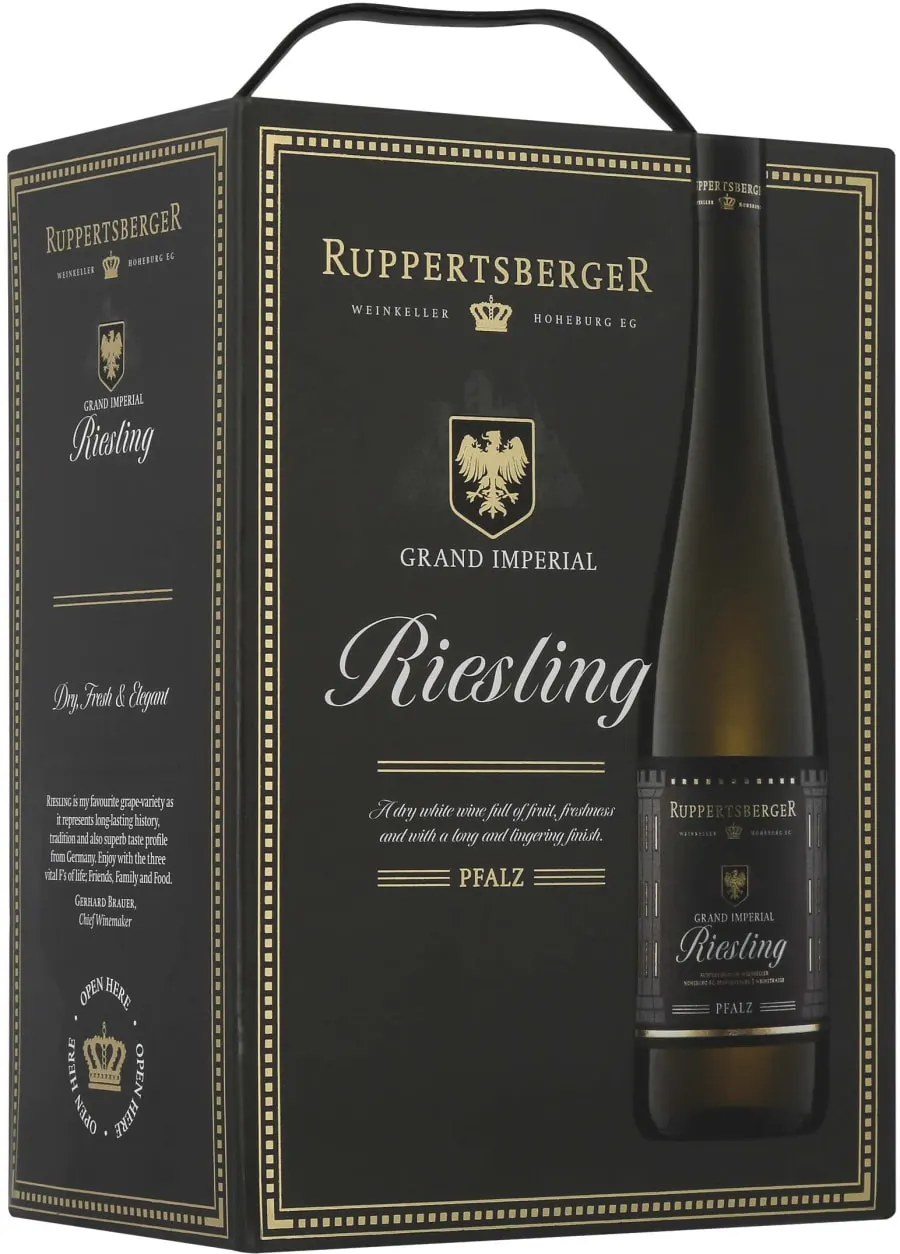 Ruppertsberger Grand Imperial Riesling 2024 hanapakkaus