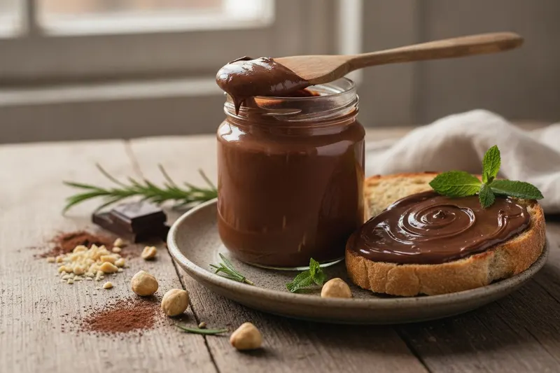 Kotitekoinen nutella-tahna