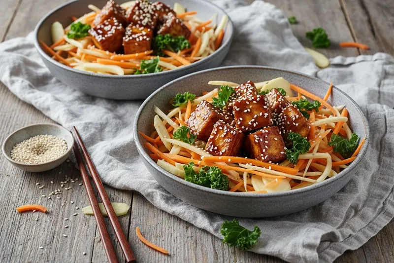 Teriyaki-tofusalaatti