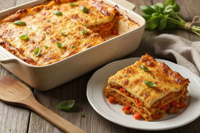 Vegaanilasagne